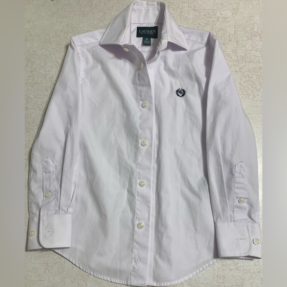 Ralph Lauren Oxford Button Up Shirt , Size 5